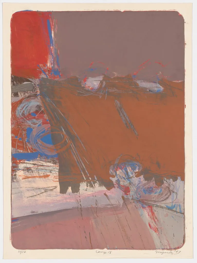 Untitled, by George Miyasaki, ink, 1957