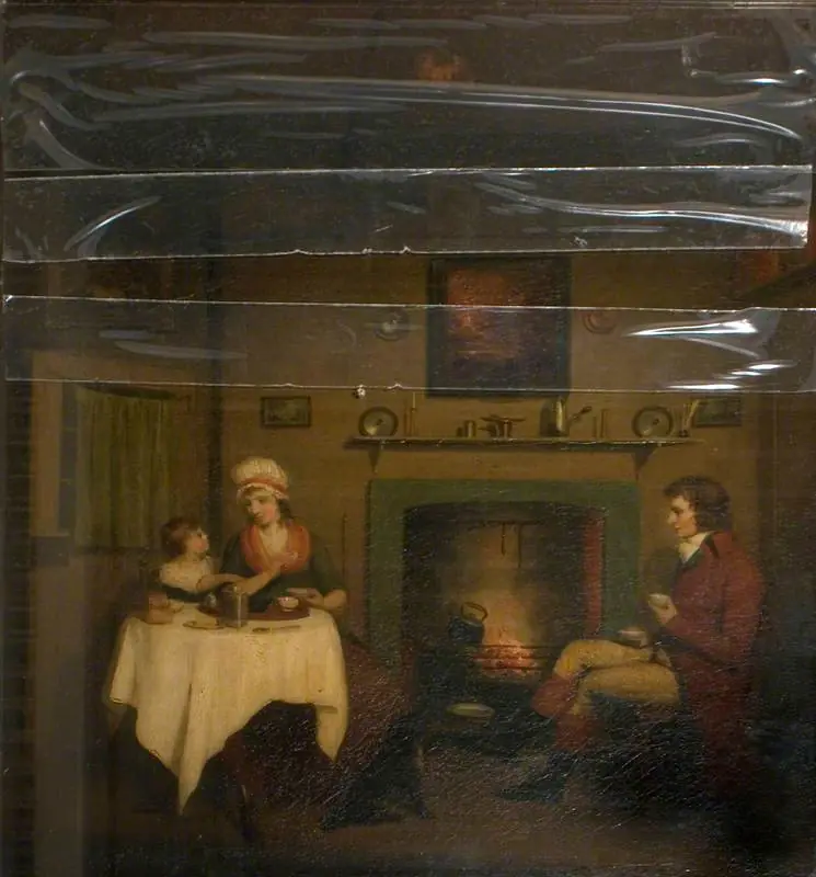 Cottage Interior, by George Morland