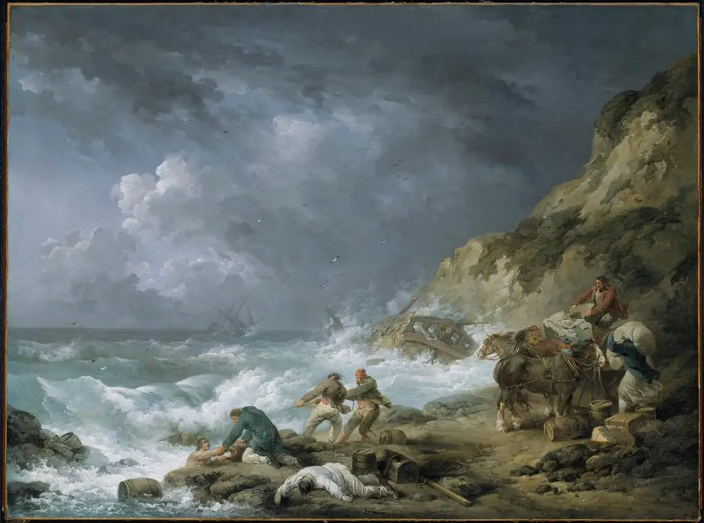 The Wreckers, by George Morland