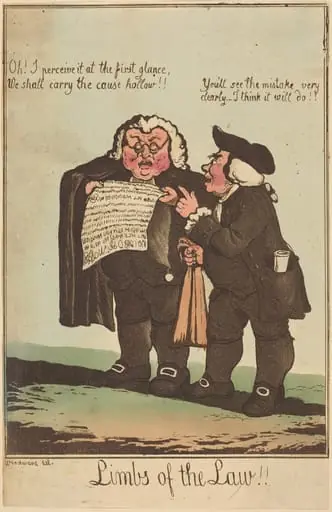 Limbs of the Law, by George Moutard Woodward