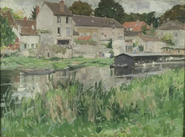 In Stevenson's Moret, by George Oberteuffer