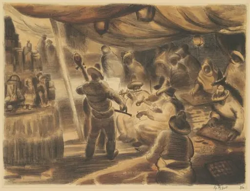 Mexican Orchestra, by George Overbury Hart