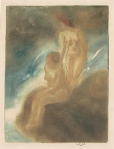 The Brook, by George Overbury Hart