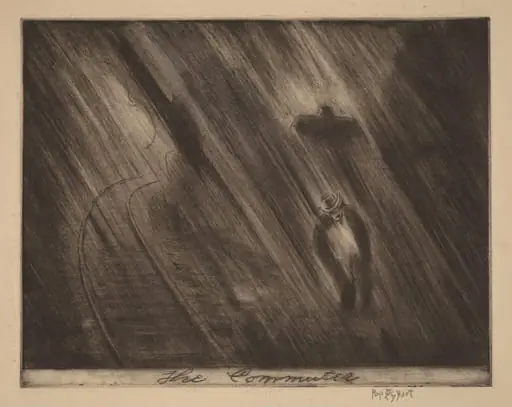 The Commuter, by George Overbury Hart
