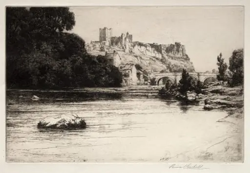 Richmond Castle, by George Percival Gaskell