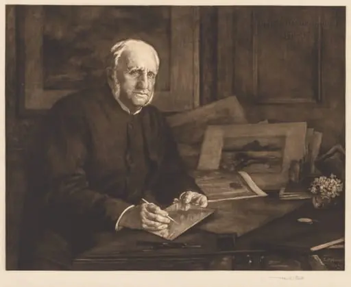 Sir Francis Seymour Haden, by George Percy Jacomb-Hood