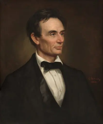 Abraham Lincoln, by George Peter Alexander Healy