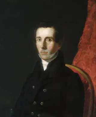 Moses Pond, by George Peter Alexander Healy, 1832