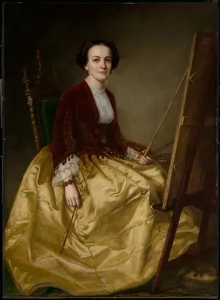 Mrs. Charles Morey (Anna Chadbourne, later Mrs. David E. Hughes), by George Peter Alexander Healy