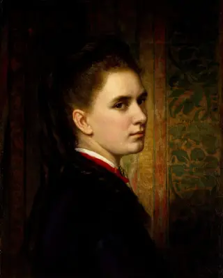 Portrait of Maria Healy, the Artist's Daughter, by George Peter Alexander Healy