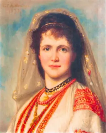 Principesa Elisabeta, by George Peter Alexander Healy