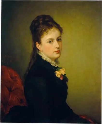 Roxana Atwater Wentworth, by George Peter Alexander Healy