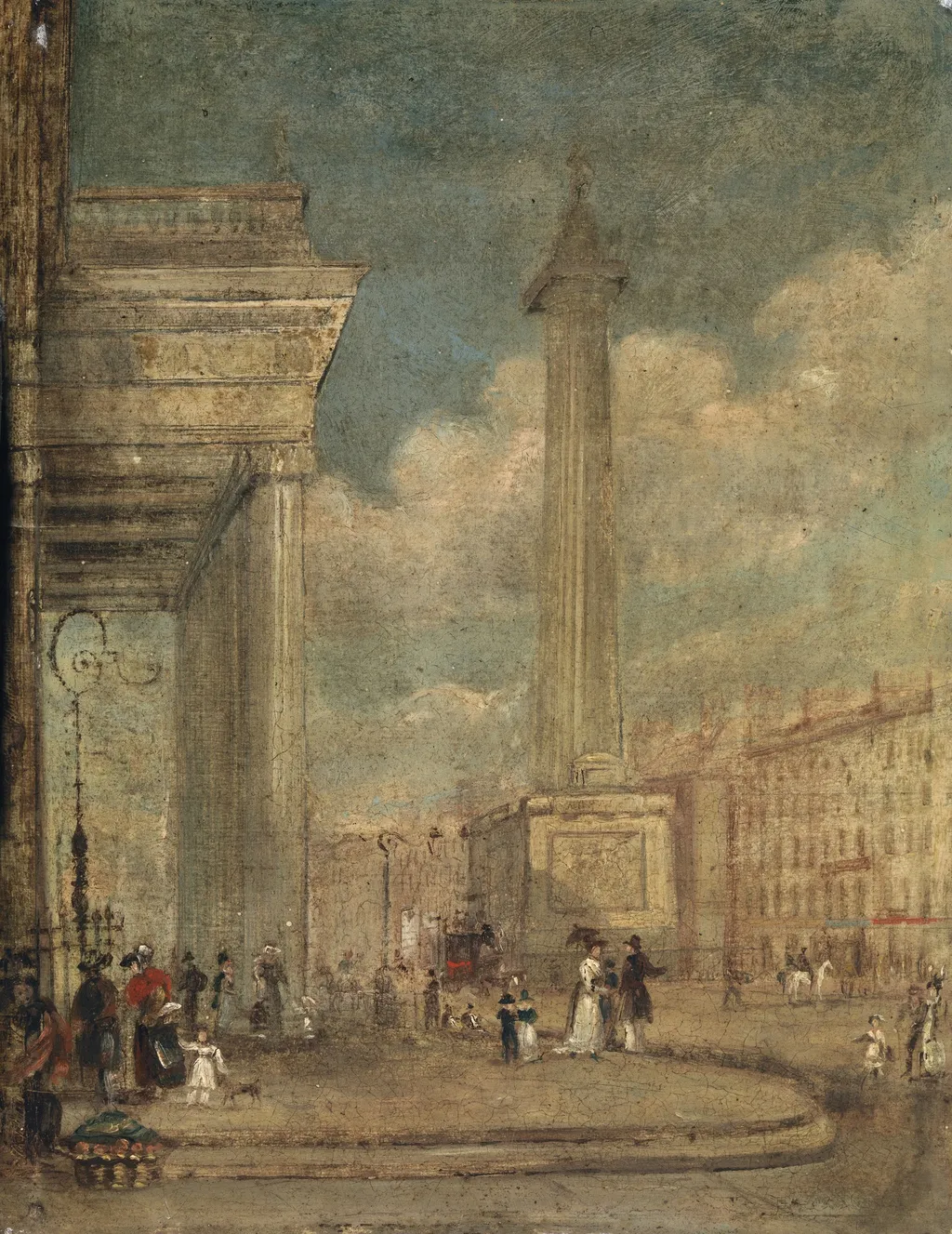 A View of O'Connell Street, Dublin, by George Petrie, unspecified, 1838