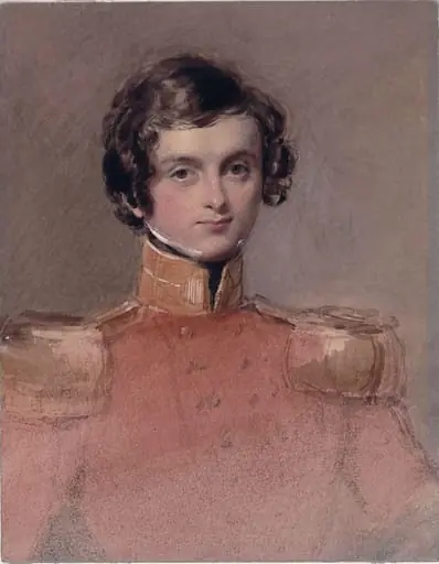 An officer in military uniform, by George Richmond