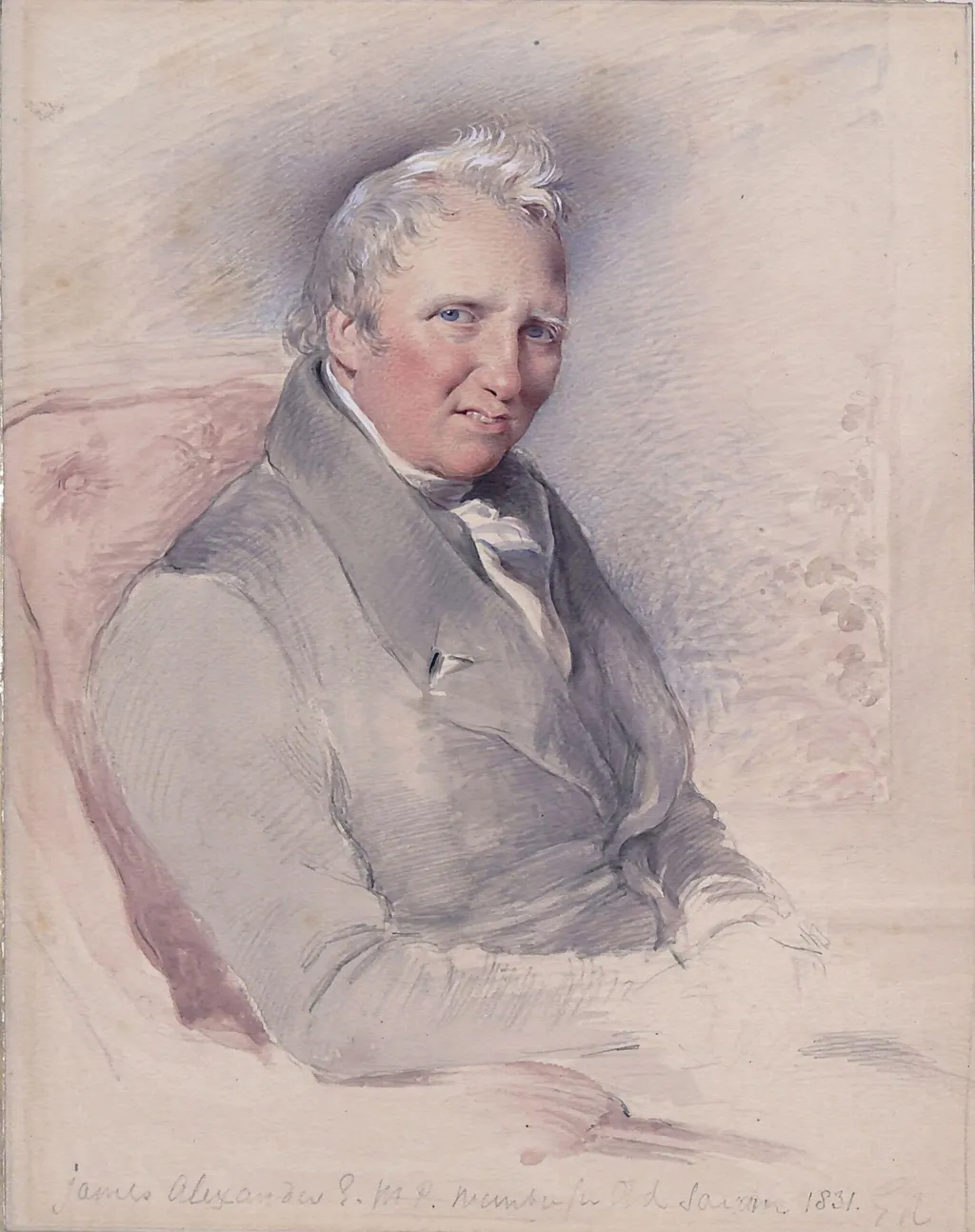 James Alexander, M.P., by George Richmond, watercolor, 1831