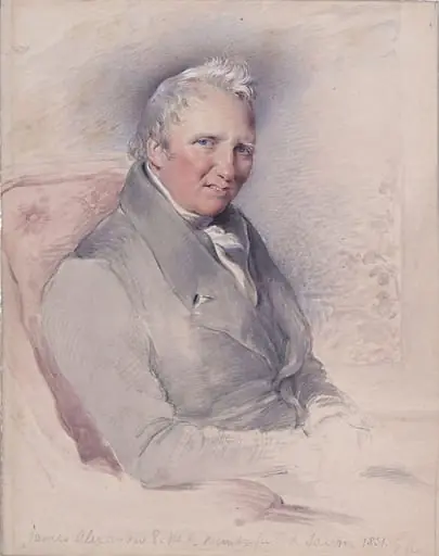 James Alexander, M.P., by George Richmond