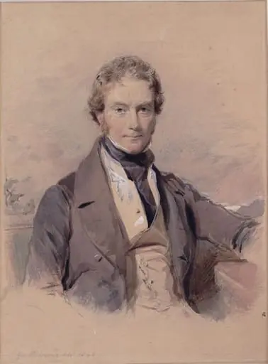 James, Lord Ruthven, by George Richmond