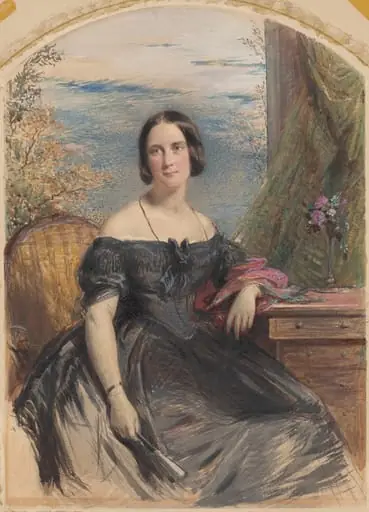 Mrs. Anne Walbanke-Childers, by George Richmond