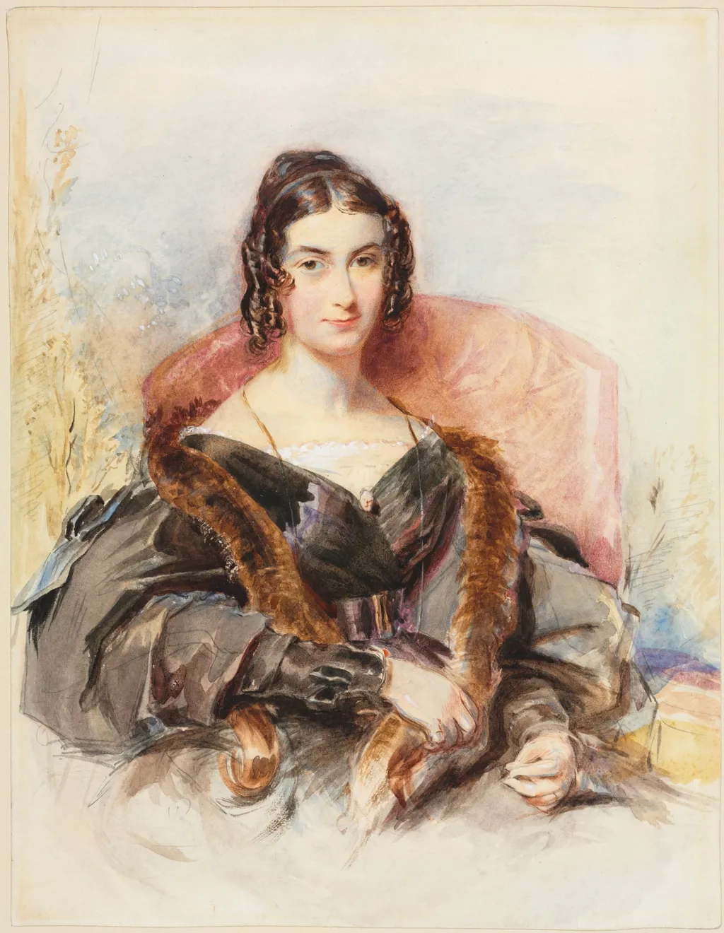 Portrait of a Woman, by George Richmond, 1832