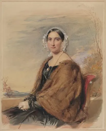 Portrait of a Woman, by George Richmond