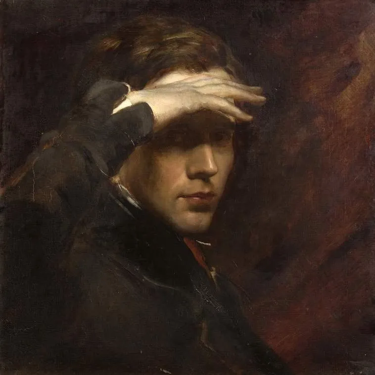 Self-portrait, by George Richmond, oil, 1840