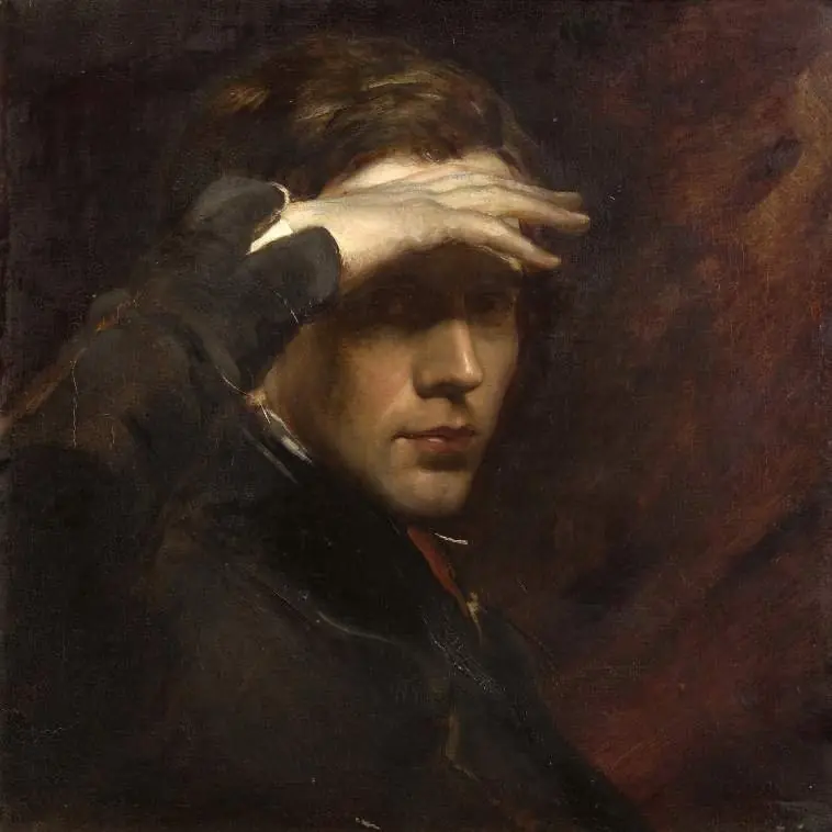 Self-portrait, by George Richmond