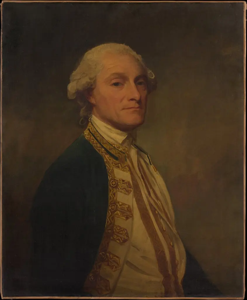 Admiral Sir Chaloner Ogle (1726–1816), by George Romney