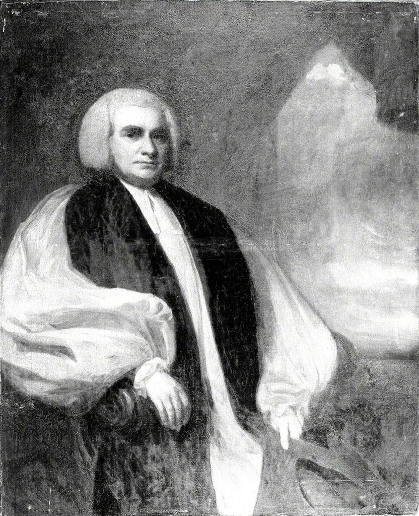 Dr John Warren, Bishop of Bangor, by George Romney