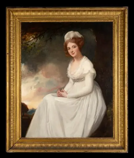 Elizabeth 'Bessy' Allen, by George Romney