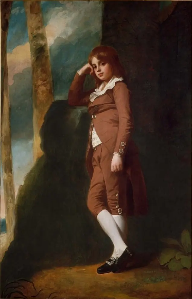 John Bensley Thornhill (1773–1841) as a Boy, by George Romney