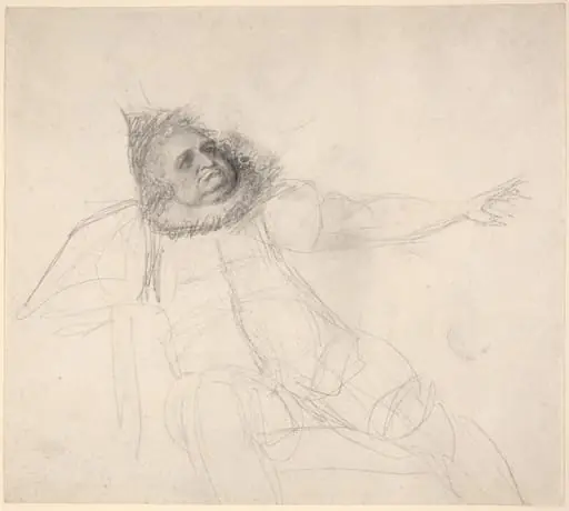 John Henderson as Falstaff, by George Romney