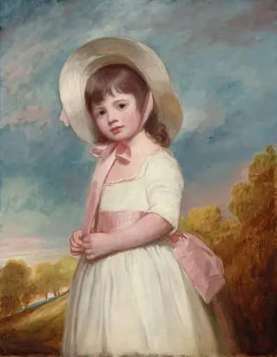 Miss Juliana Willoughby, by George Romney