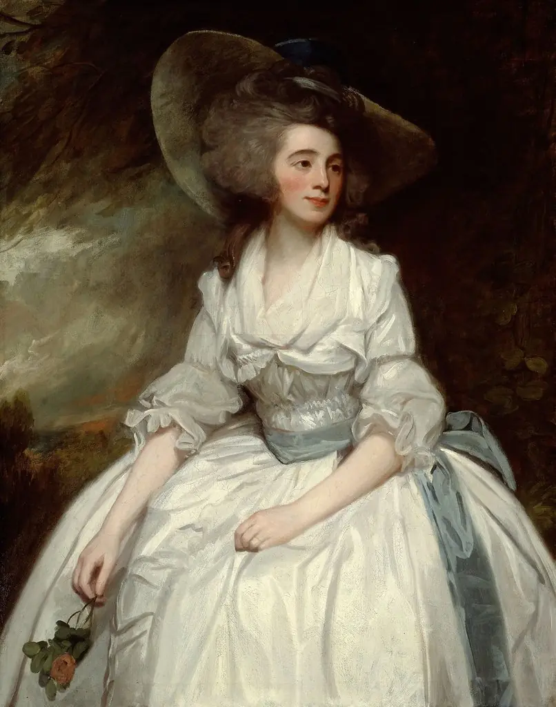Mrs. Francis Russell, by George Romney