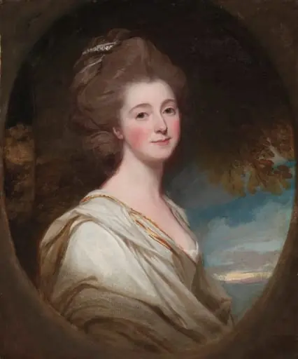 Portrait of Jane Hoskyns, by George Romney