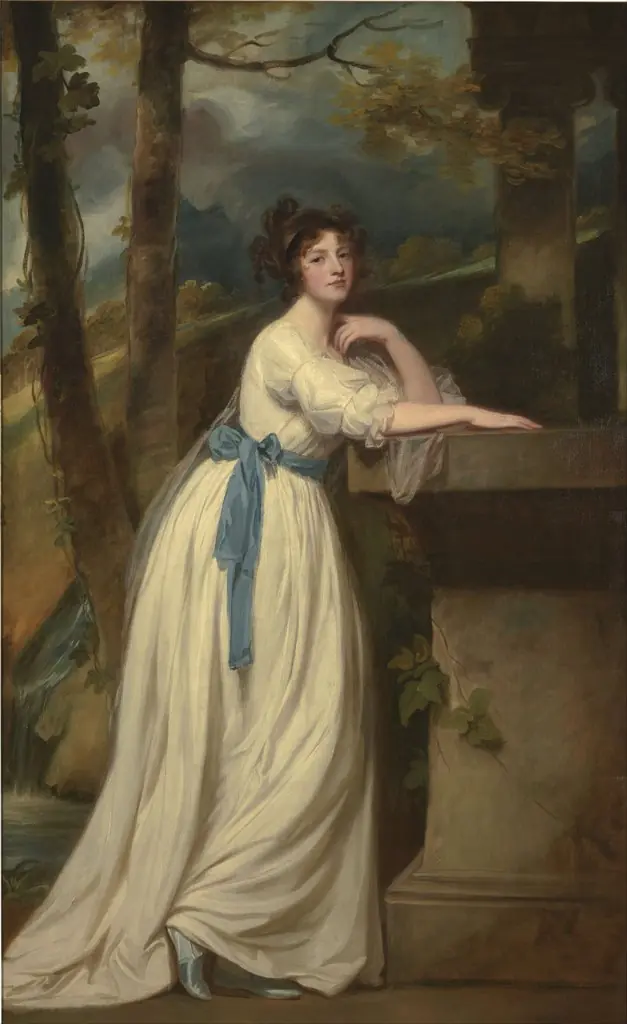 Portrait of Mrs. Andrew Reid, by George Romney