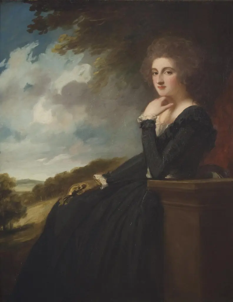 Portrait of Mrs. Champion de Crespigny [née Dorothy Scott], by George Romney