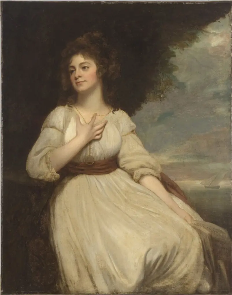 Portrait of Mrs. Crouch, by George Romney