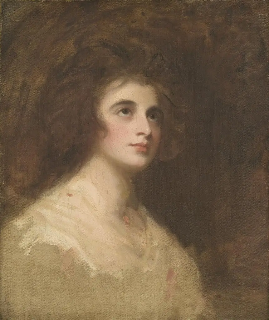 Portrait of Mrs. Tickell, by George Romney