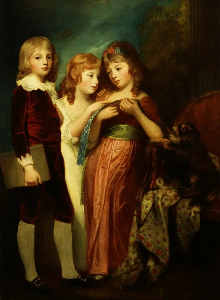 The Hartley Children, by George Romney