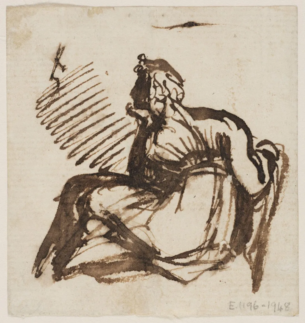 Untitled, by George Romney, 1734