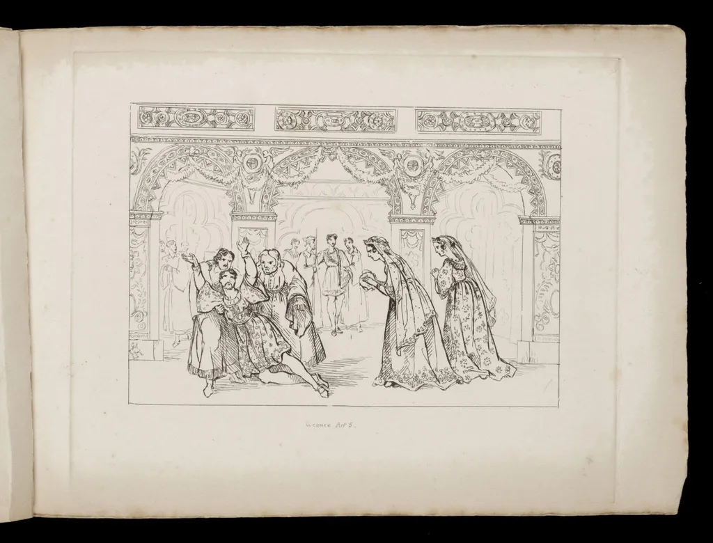 H Beard Print Collection, by George Scharf, 1839