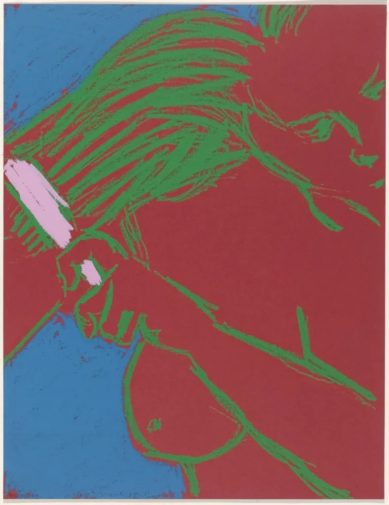 Untitled, by George Segal, ink, 1964