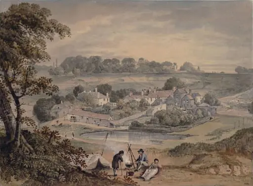The Vale of Health, Hampstead, by George Shepherd