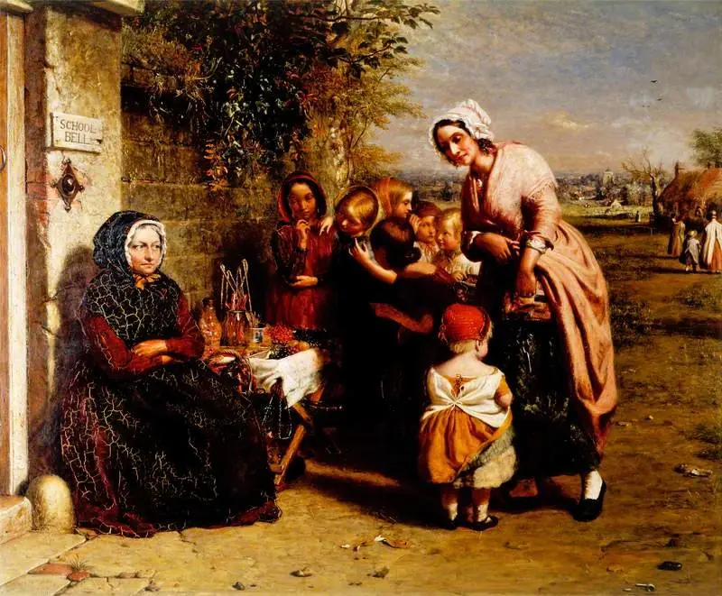 Temptation: A Fruit Stall, by George Smith