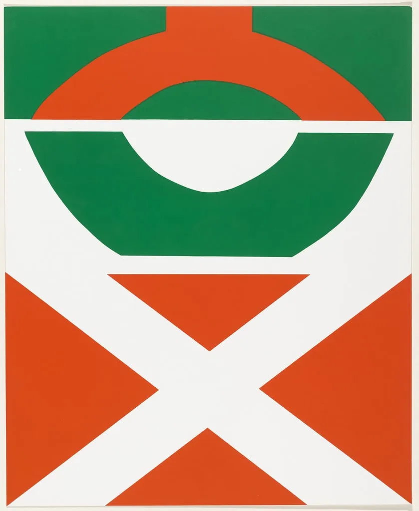 Untitled, by George Sugarman, ink, 1967