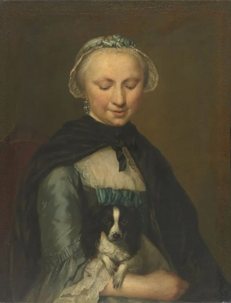 Portrait of Antoinette Métayer, Oldest Sister of Louis Métayer, by George van der Mijn