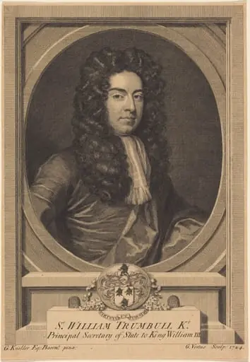 William Trumbull, by George Vertue