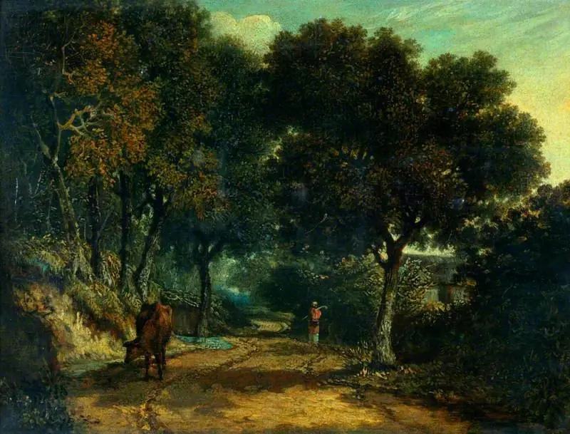 A Shady Country Road, by George Vincent