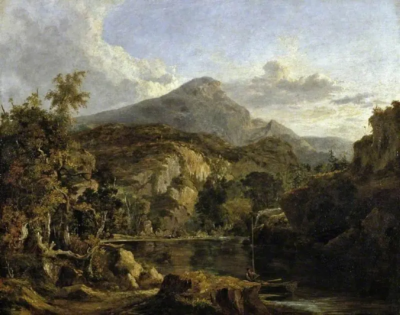 View in the Highlands, by George Vincent