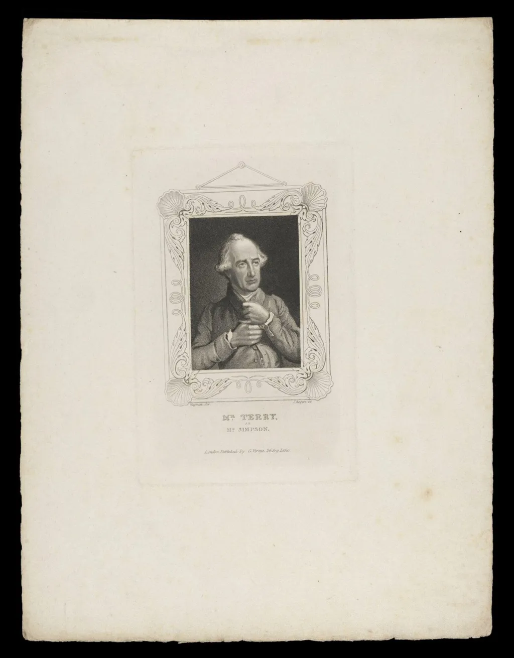 H Beard Print Collection, by George Virtue, 1800